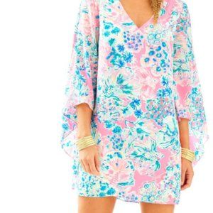 LILLY PULITZER MIRI SILK CAFTAN Size00